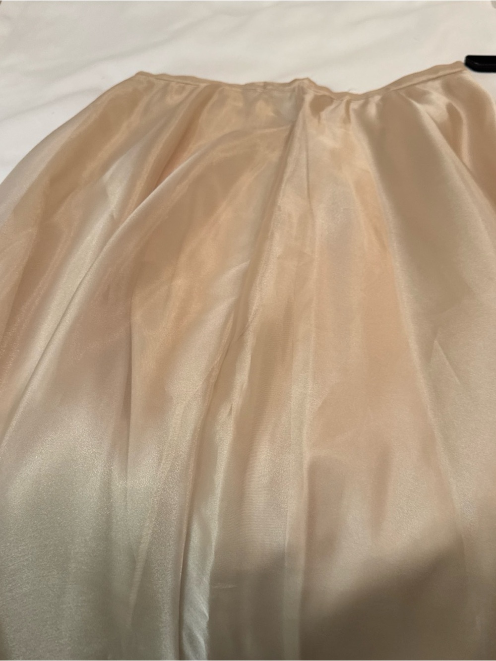 Sleeveless Metallic Brocade 2pc skirt set in Gold - Classic Formal Gown - Picture 12 of 12